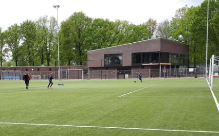 Schoolvoetbal bij HVCH