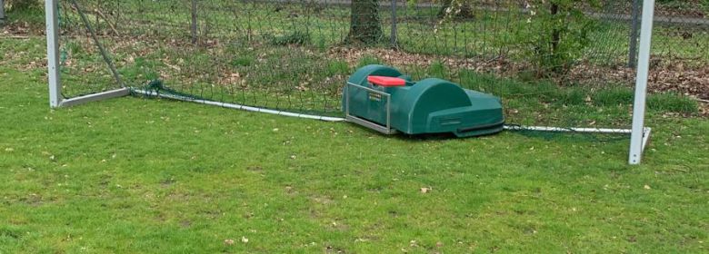 Robotmaaiers in de netten van de trainingen van dinsdagavond