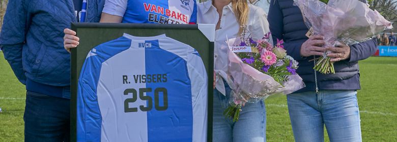 250 wedstrijden voor Roy Vissers