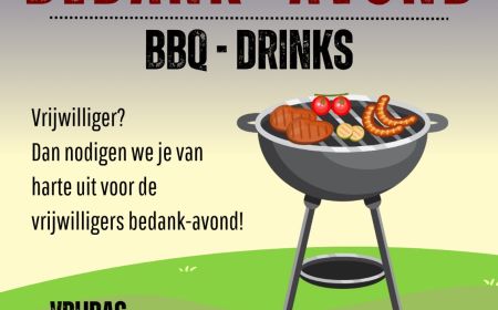 Vrijwilligers bedank-avond