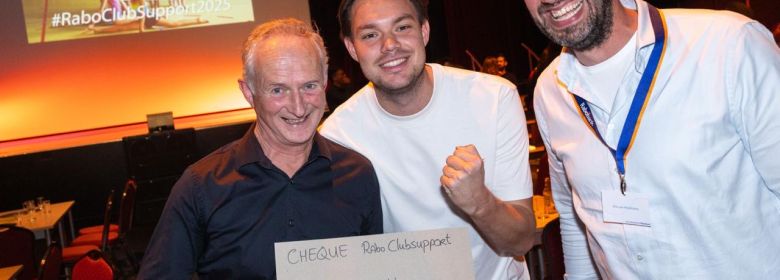 Prachtig bedrag opgehaald met Rabo ClubSupport