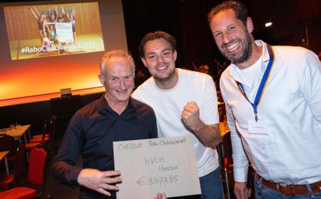 Prachtig bedrag opgehaald met Rabo ClubSupport