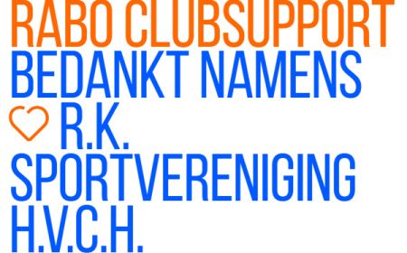 Wederom een prachtig bedrag opgehaald met Rabo ClubSupport
